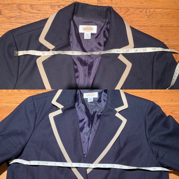 TALBOTS Blue Blazer - Picture 6 of 7